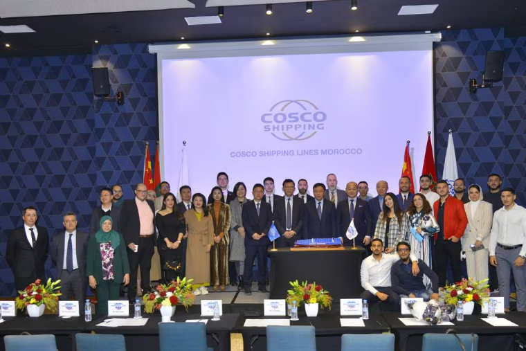 Transport maritime: Cosco Shipping ouvre une nouvelle succursale au Maroc et annonce de futures lignes vers Tanger Med et Agadir